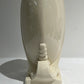 White ceramic vase