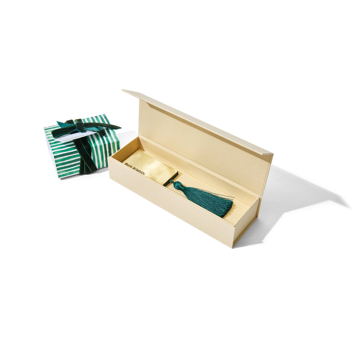 Merriment Brass Matchbox, Burn Brightly