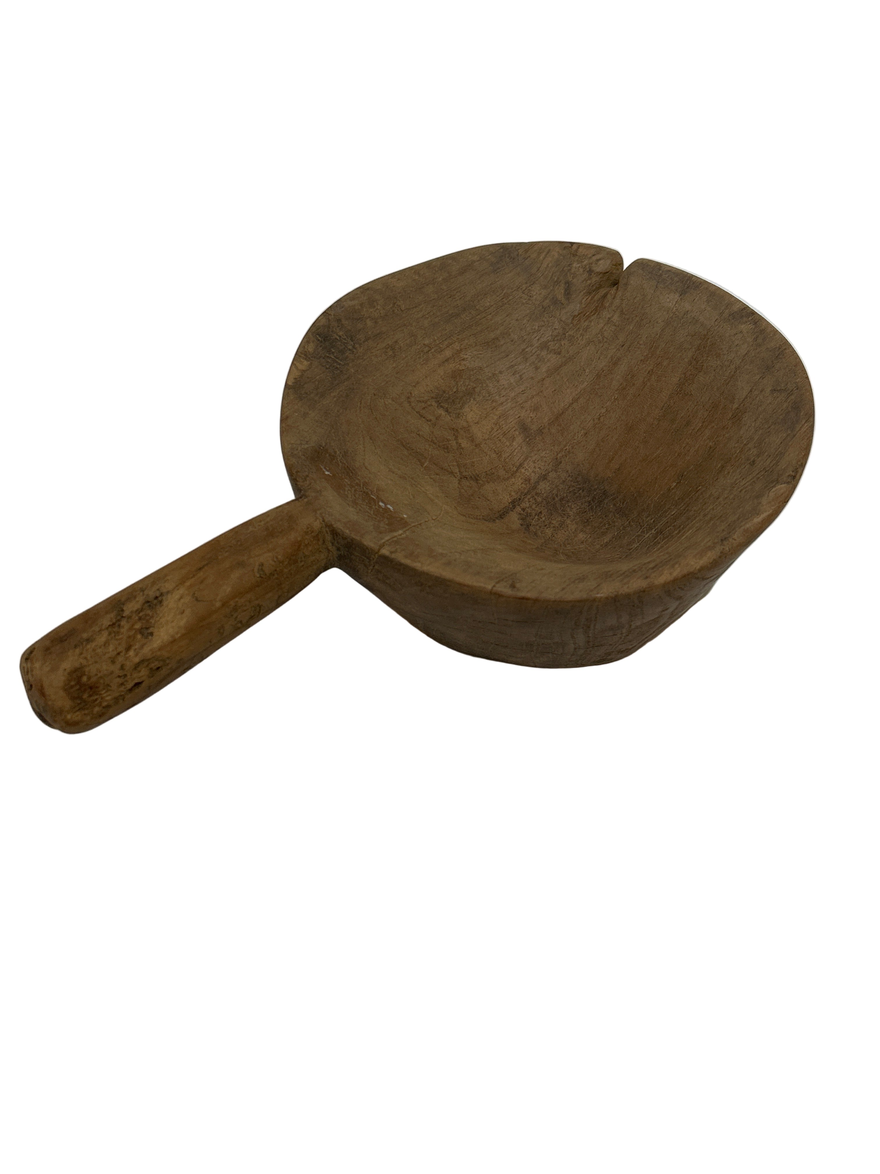 Antique Kitchen Mortar With Handle