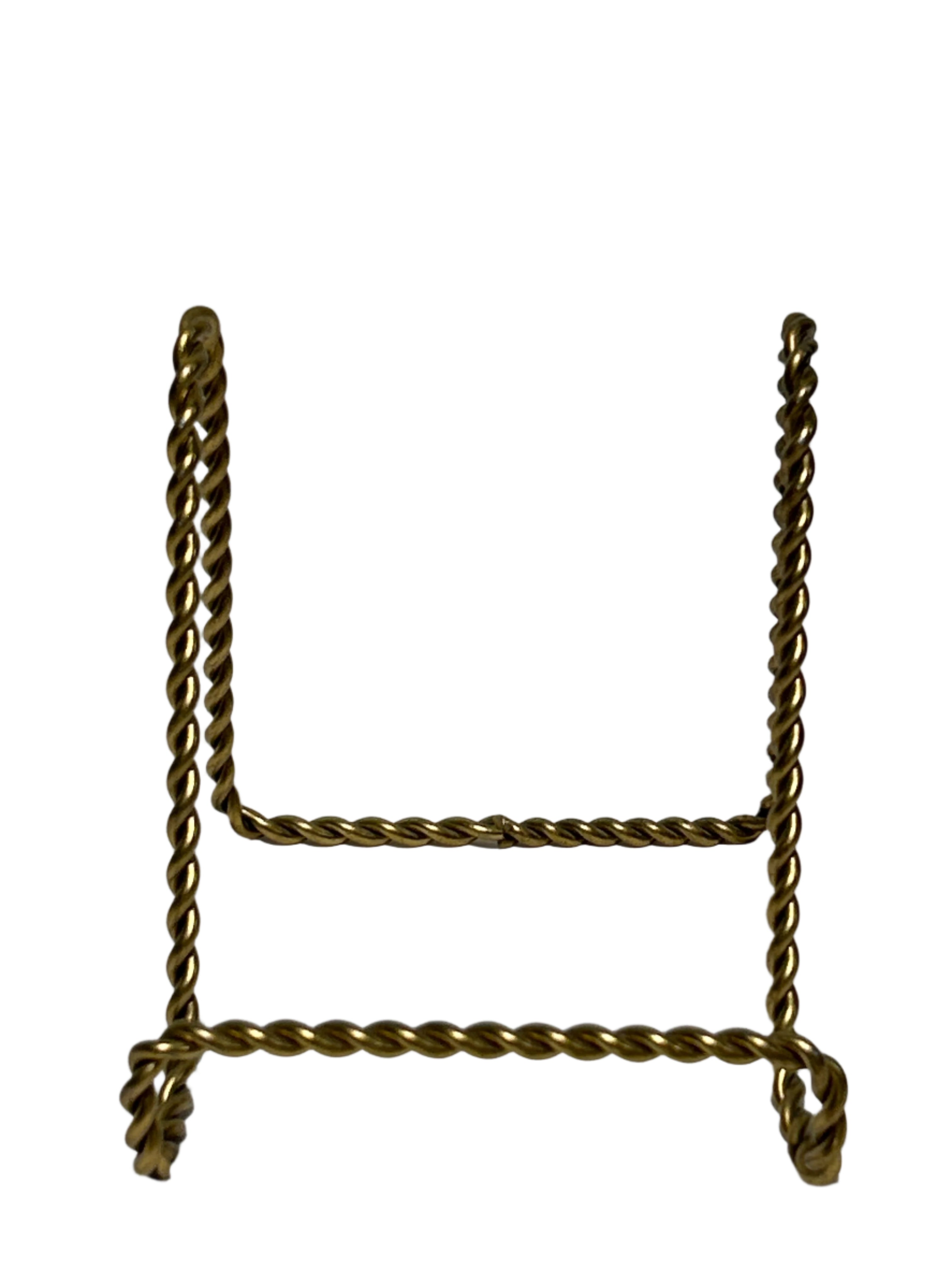 Vintage twisted easel