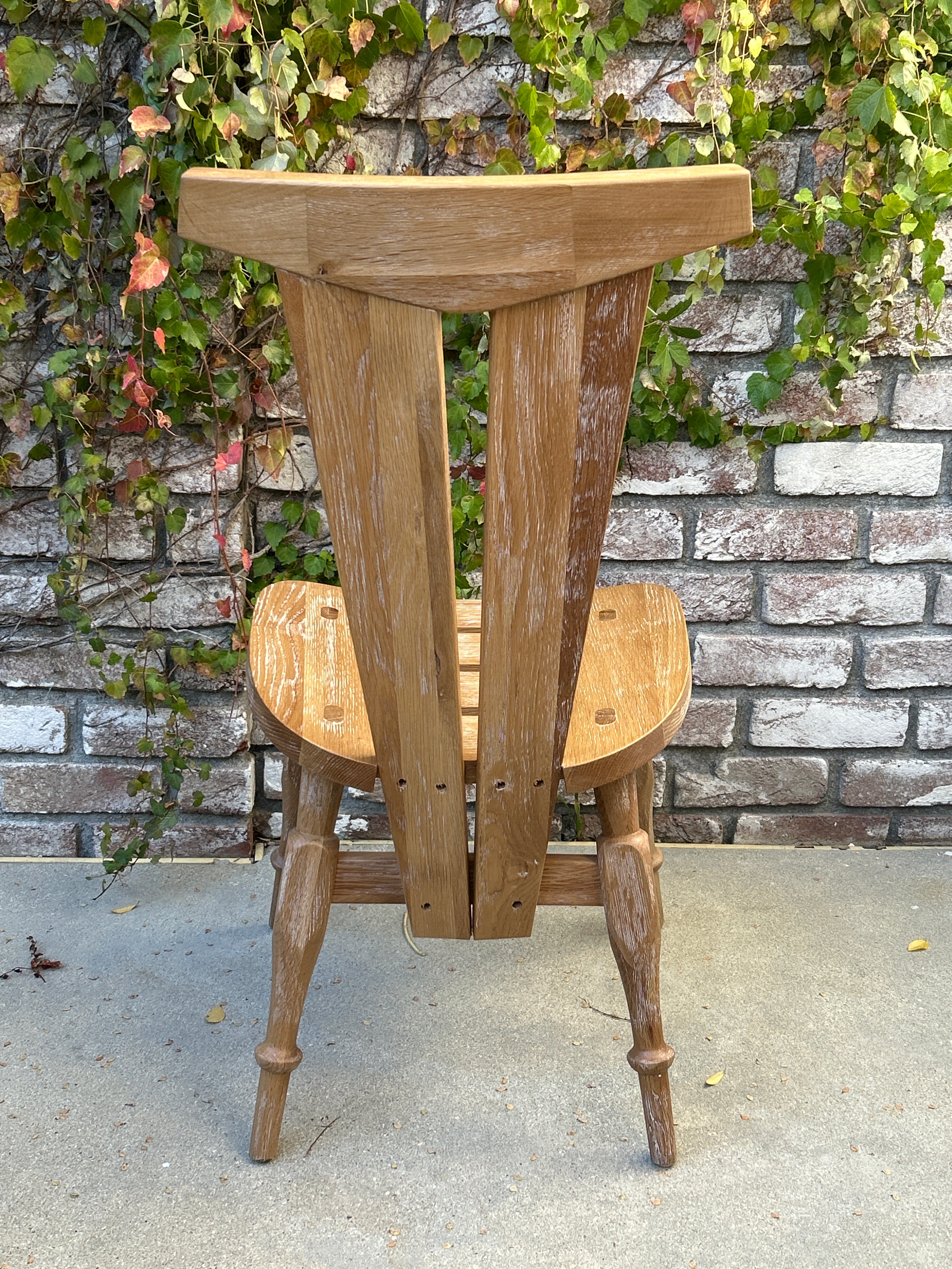 Rustic dining chair