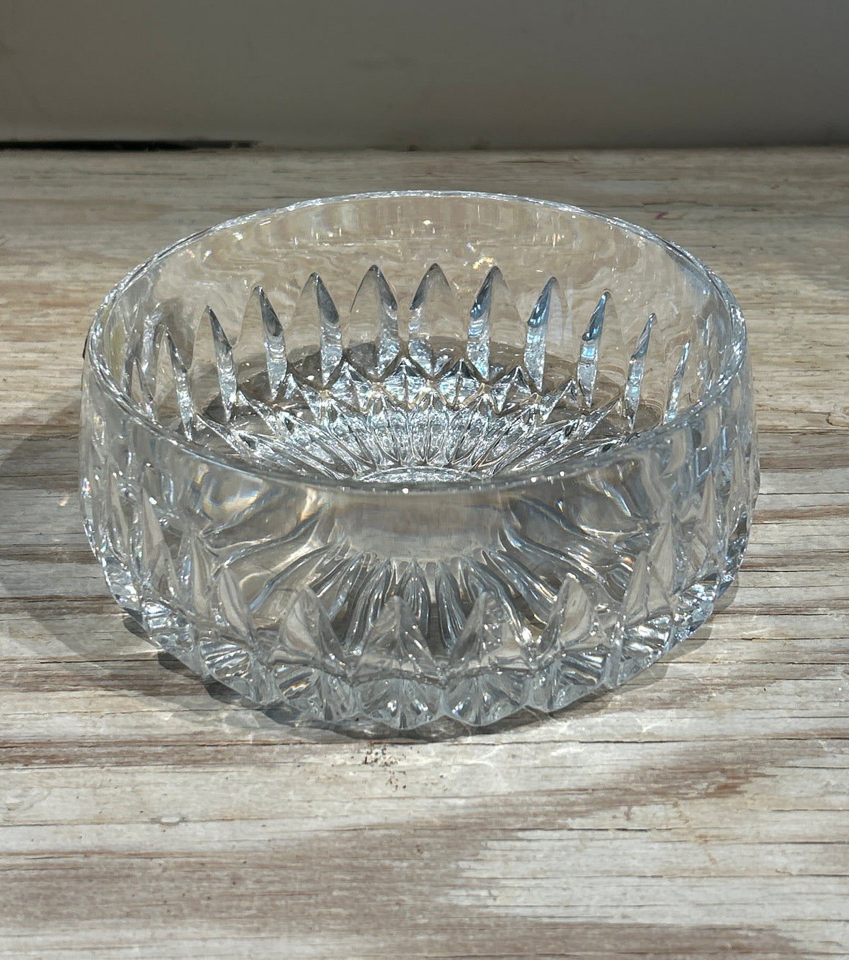 Vintage Gorham full lead crystal bowl