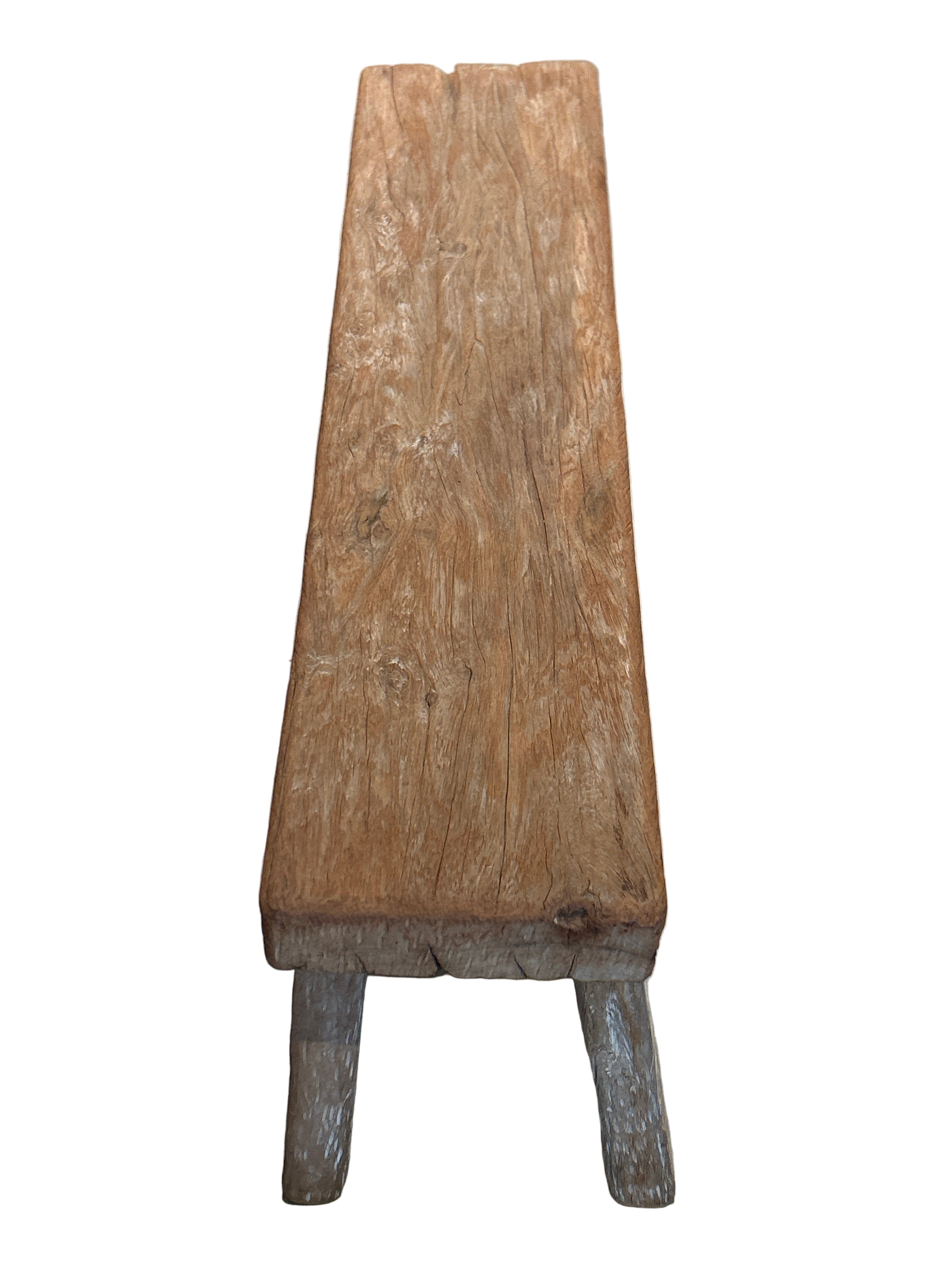 Single Slab Teak Hardwood Bench