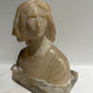 Marble Female Bust on marble base