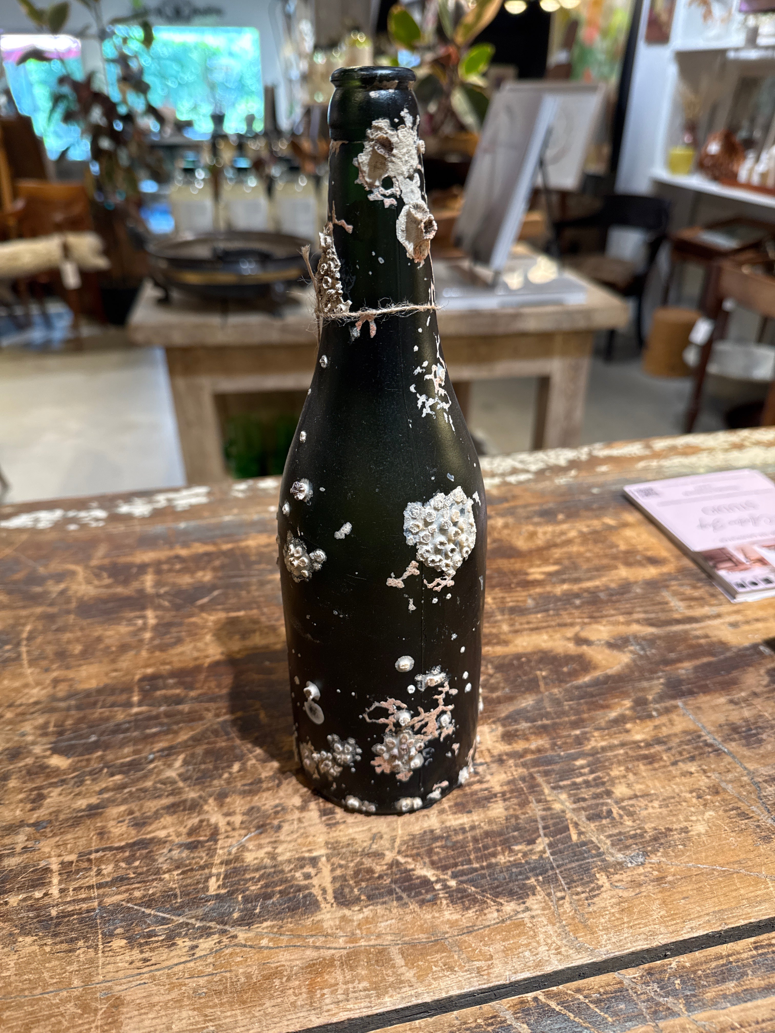 Antique Glass Spirit Bottle (D)