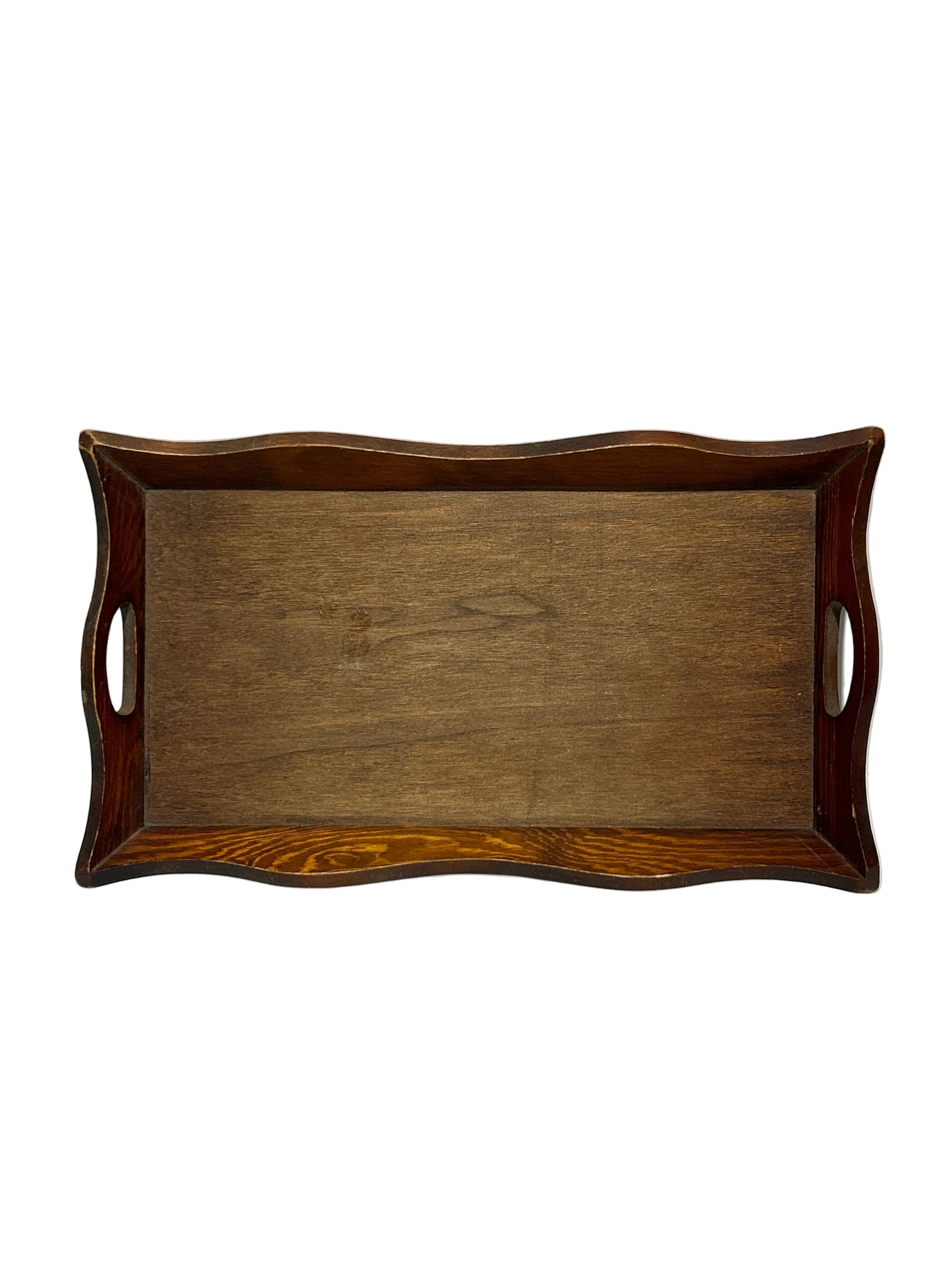 Vintage wood  tray
