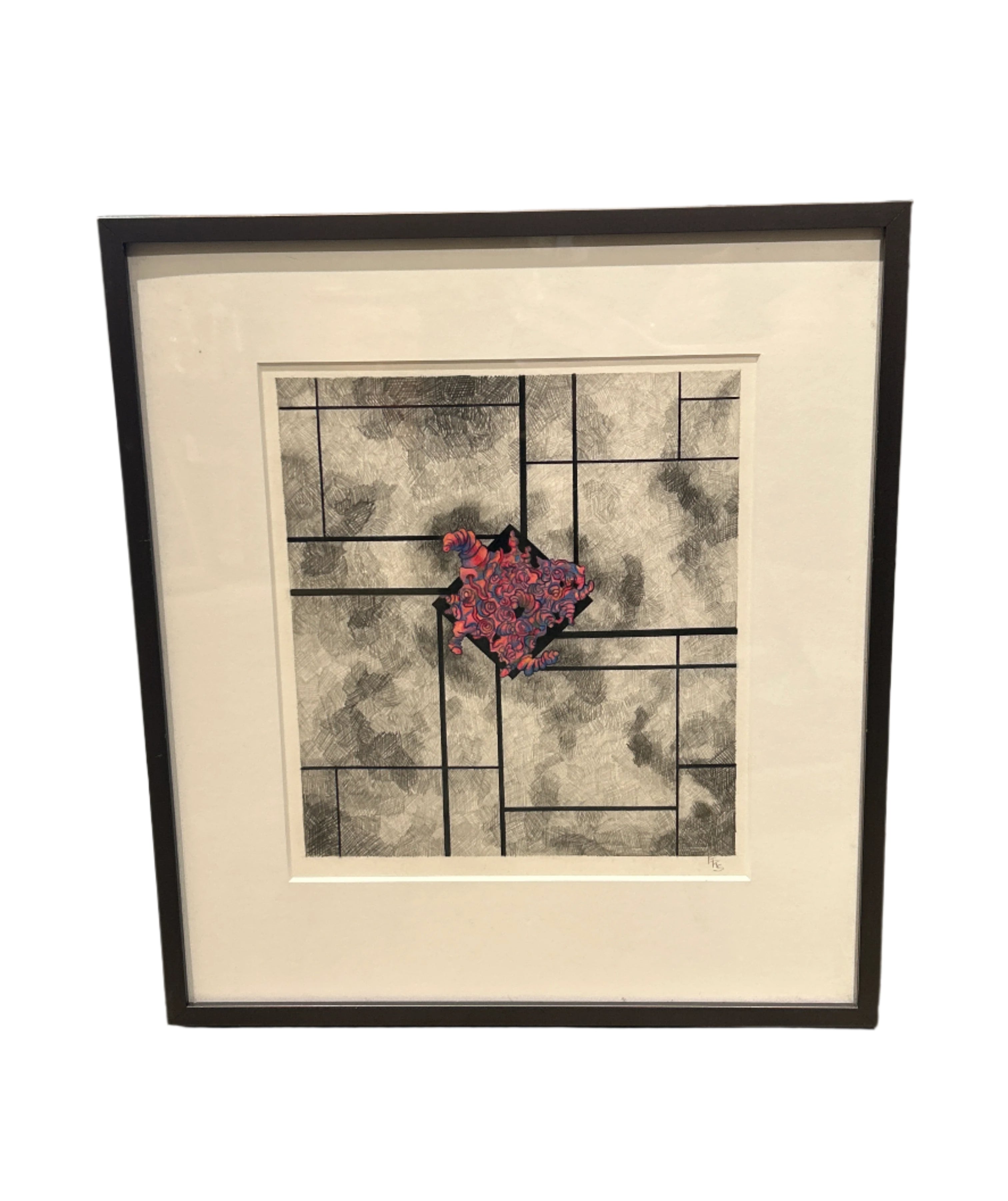 Eva Kolosvary Abstract Drawing
