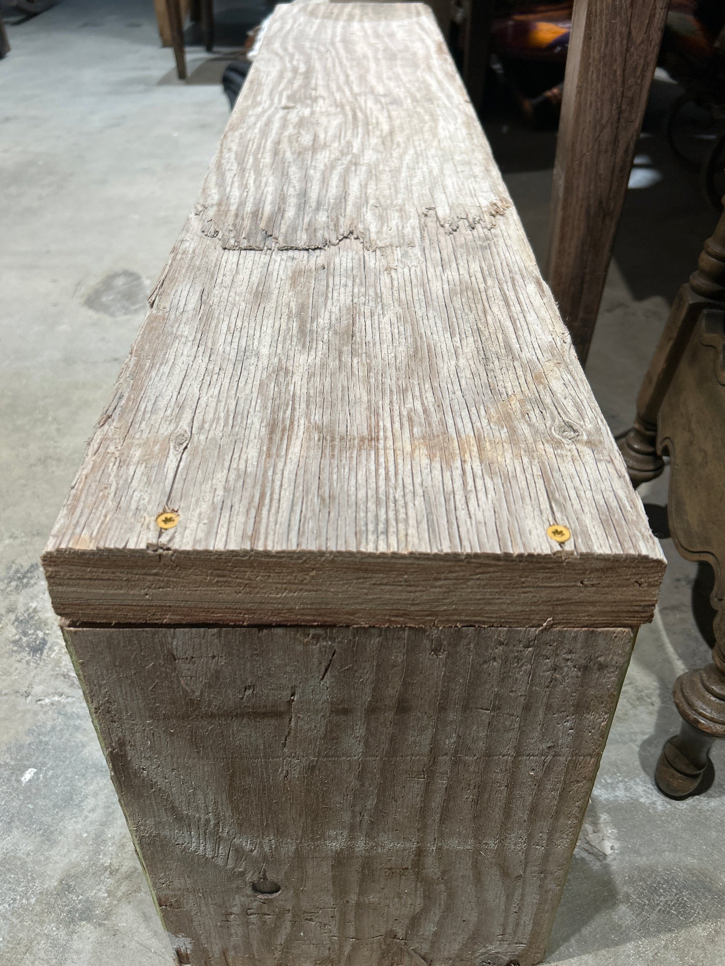 Scaffolding bench