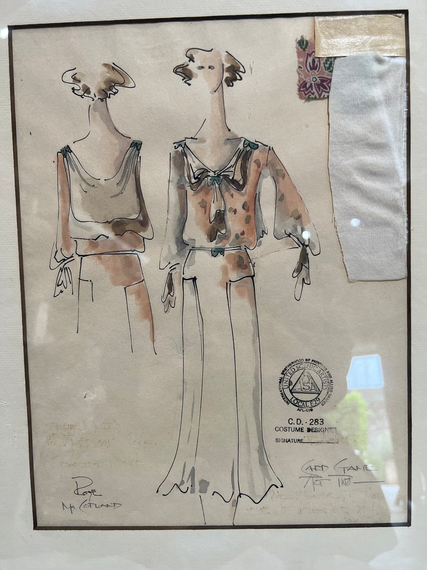 Costume design art