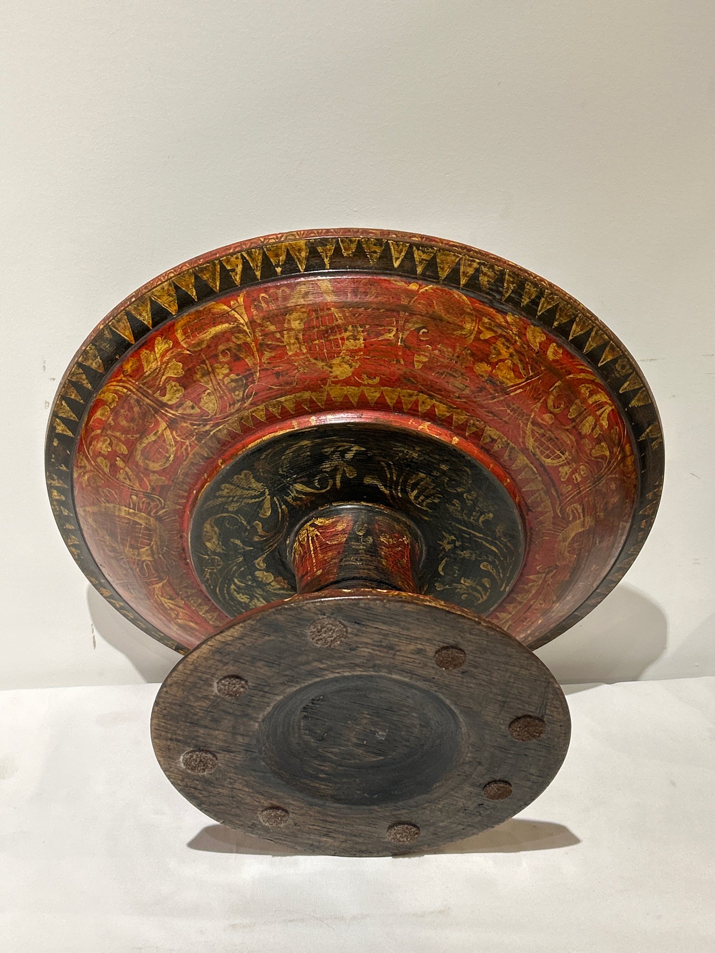 ANTIQUE TEMPLE TRAY