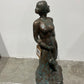 Female Statue - signed