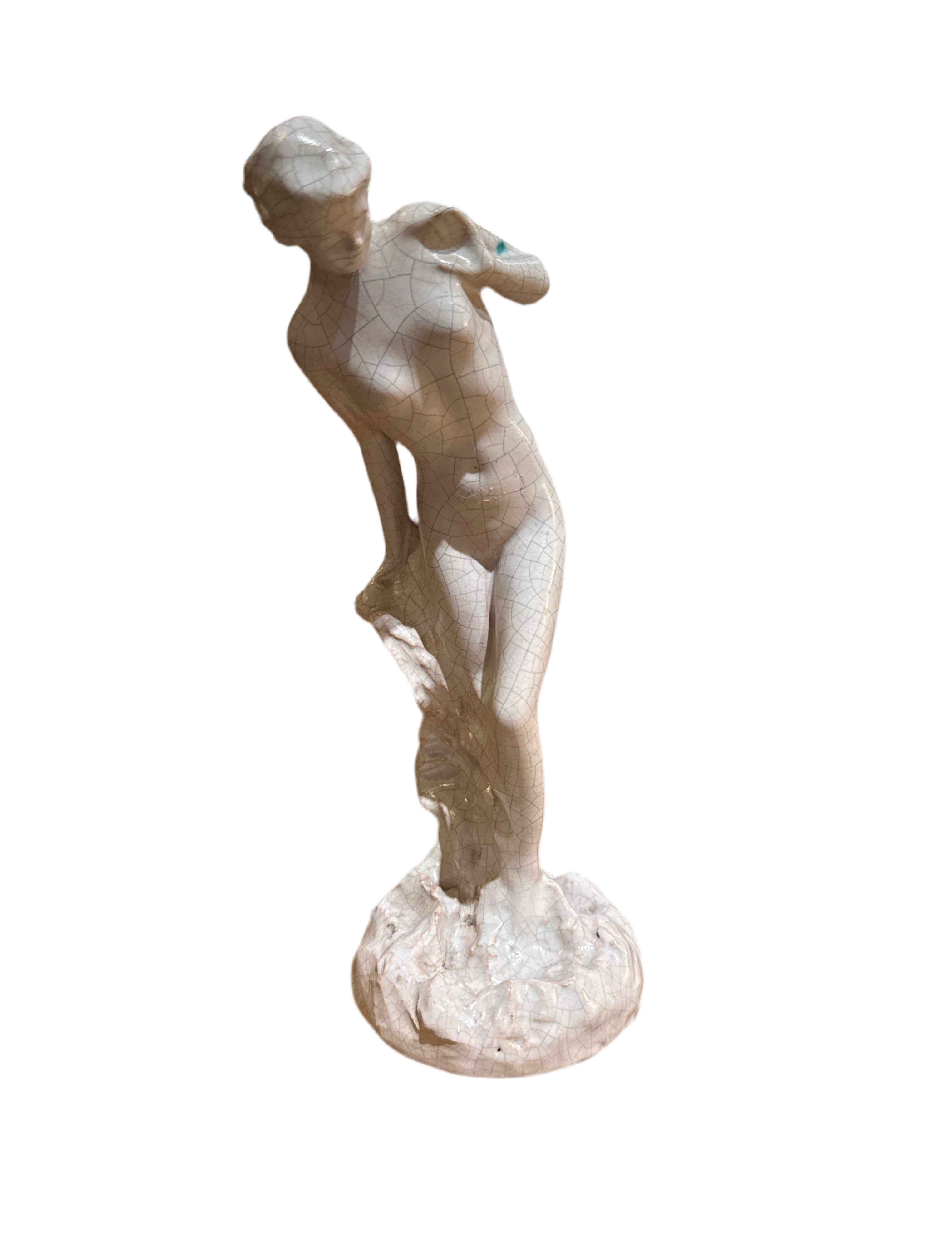 Nude Ceramic Woman Sculpture