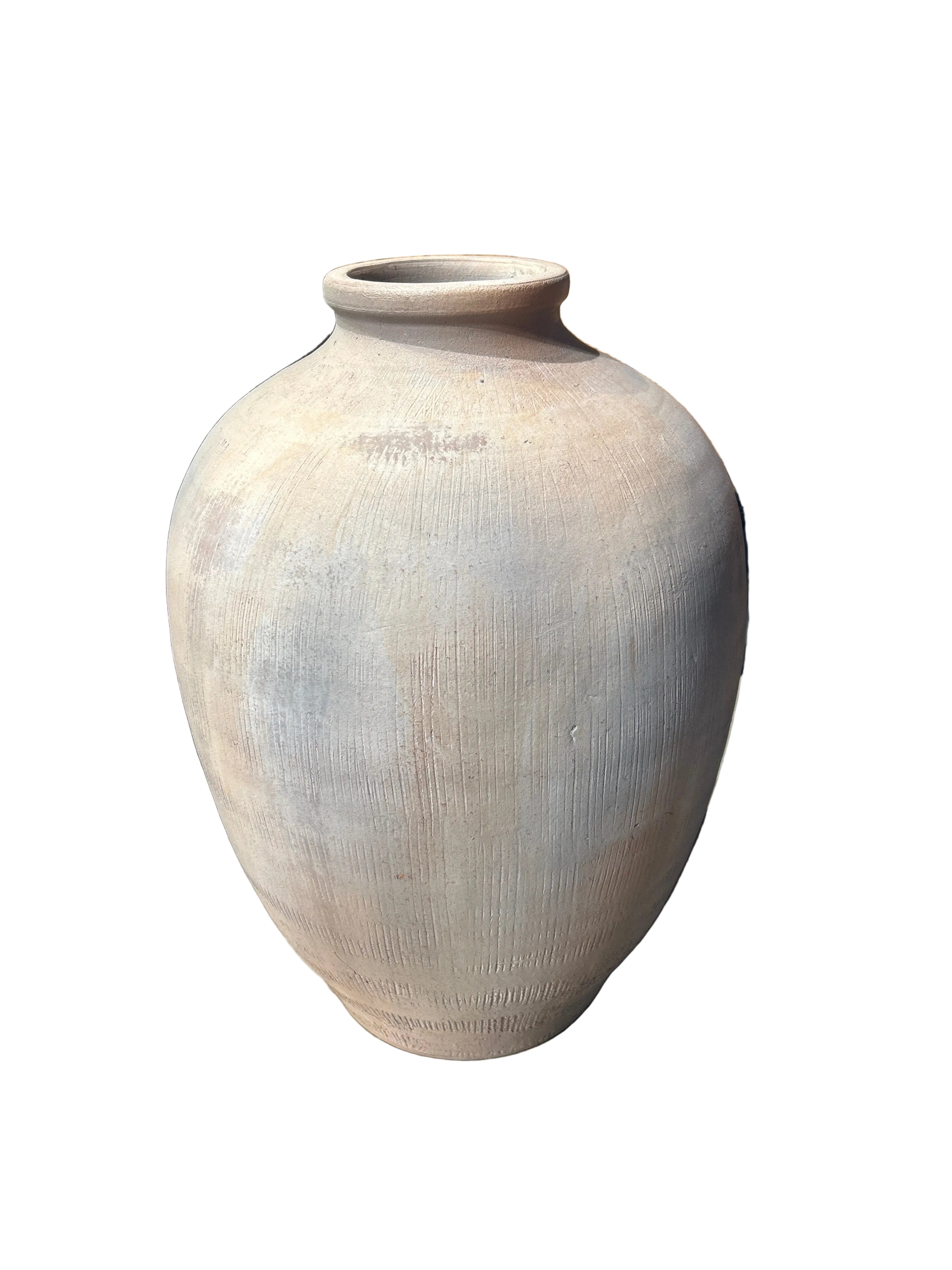 Rustic terracotta pot