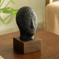 Calm Face Ecomix Sculpture - Black