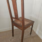 Wood cane chair (Set of 4)