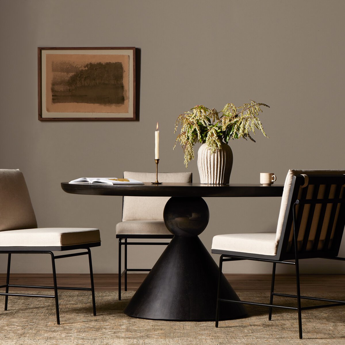 Bibianna Dining Table Black