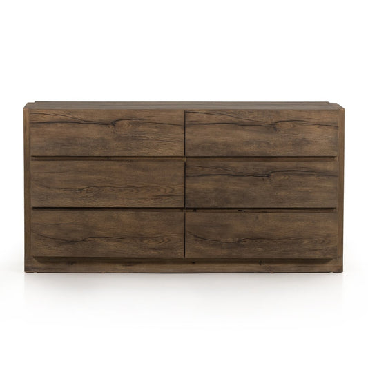 Perrin 6 Drawer Dresser Rustic Fawn