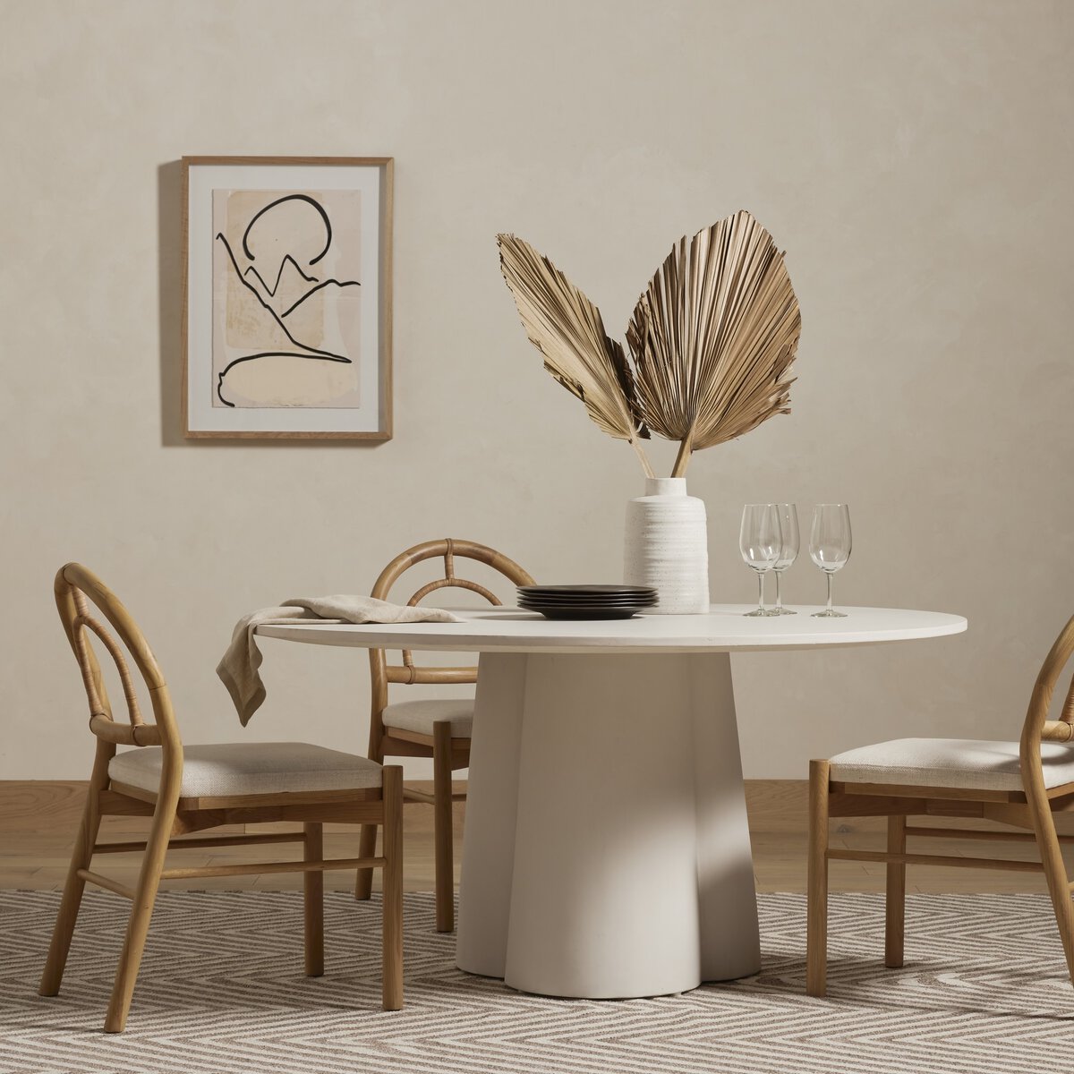 Granada Dining Table White