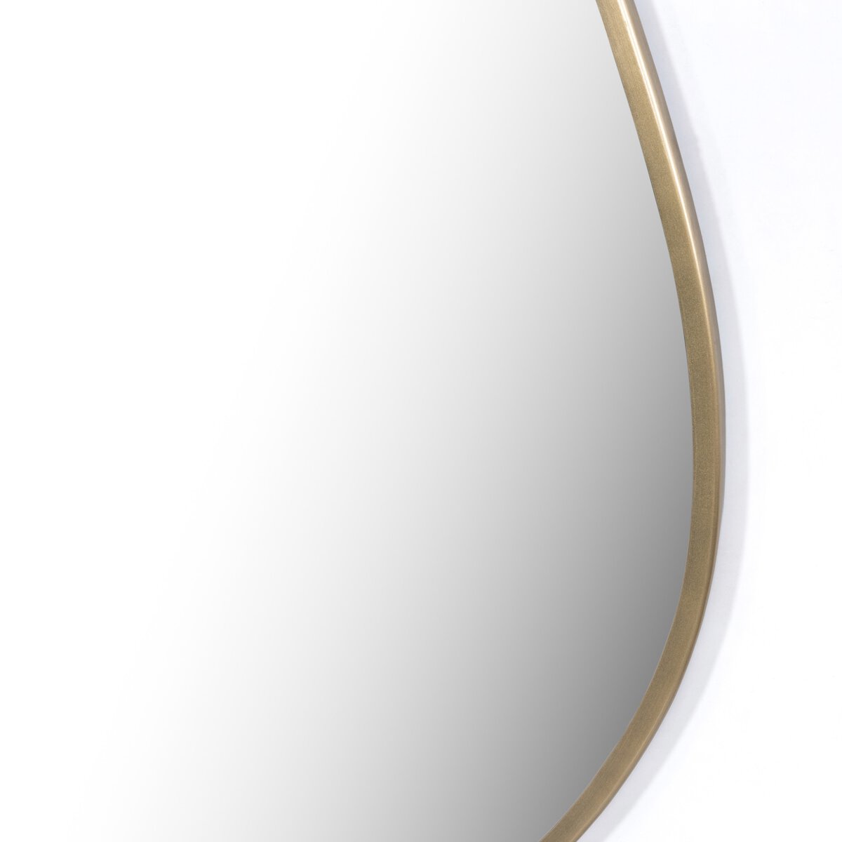 Nova Mirror Brass Iron Small