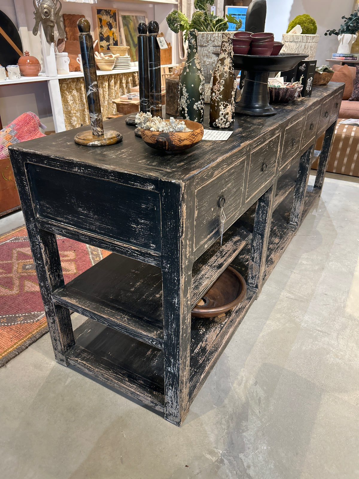 6 drawer sideboard