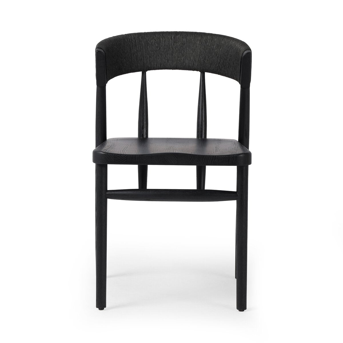 Buxton Dining Chair Black Rush