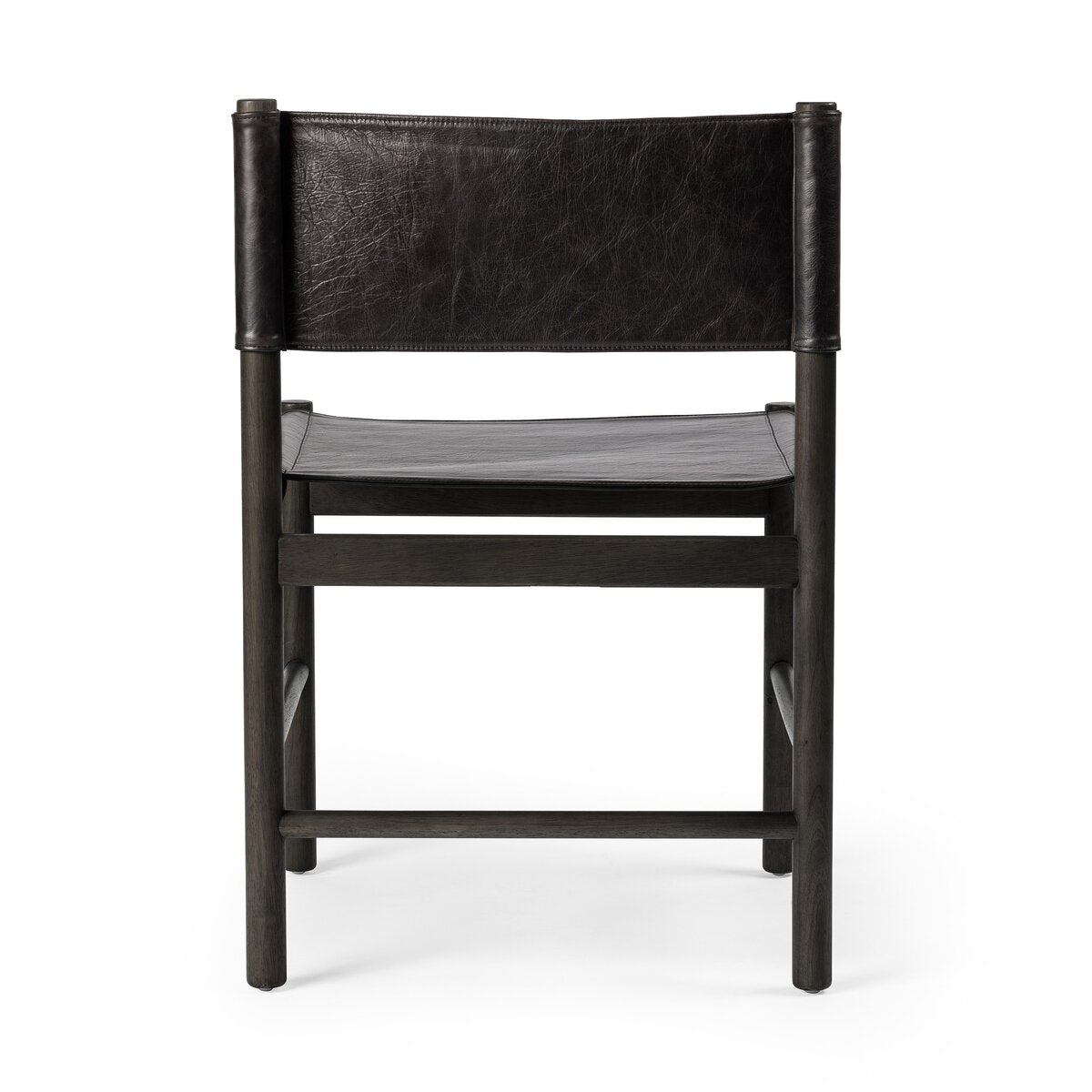 Kena Dining Chair Sonoma Black W/ Charcoal Parawood