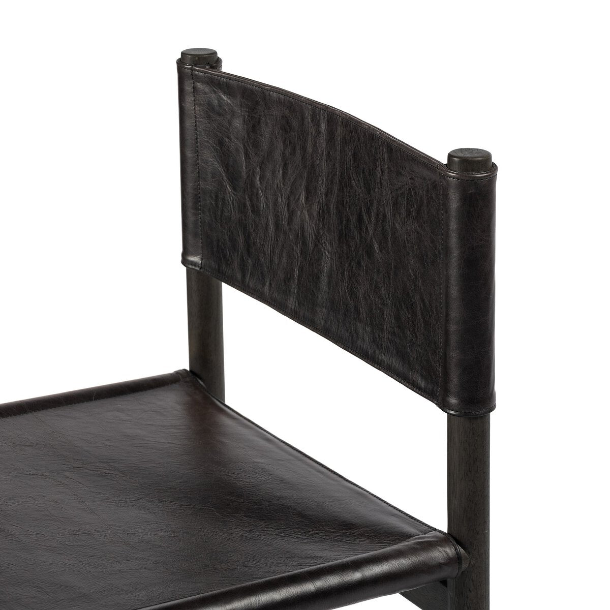 Kena Dining Chair Sonoma Black W/ Charcoal Parawood