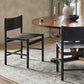 Kena Dining Chair Sonoma Black W/ Charcoal Parawood