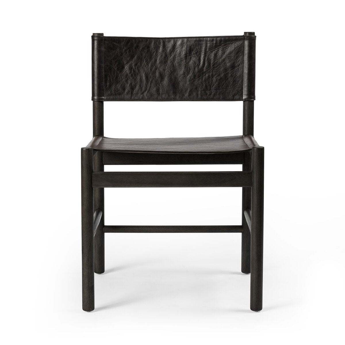 Kena Dining Chair Sonoma Black W/ Charcoal Parawood