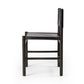 Kena Dining Chair Sonoma Black W/ Charcoal Parawood