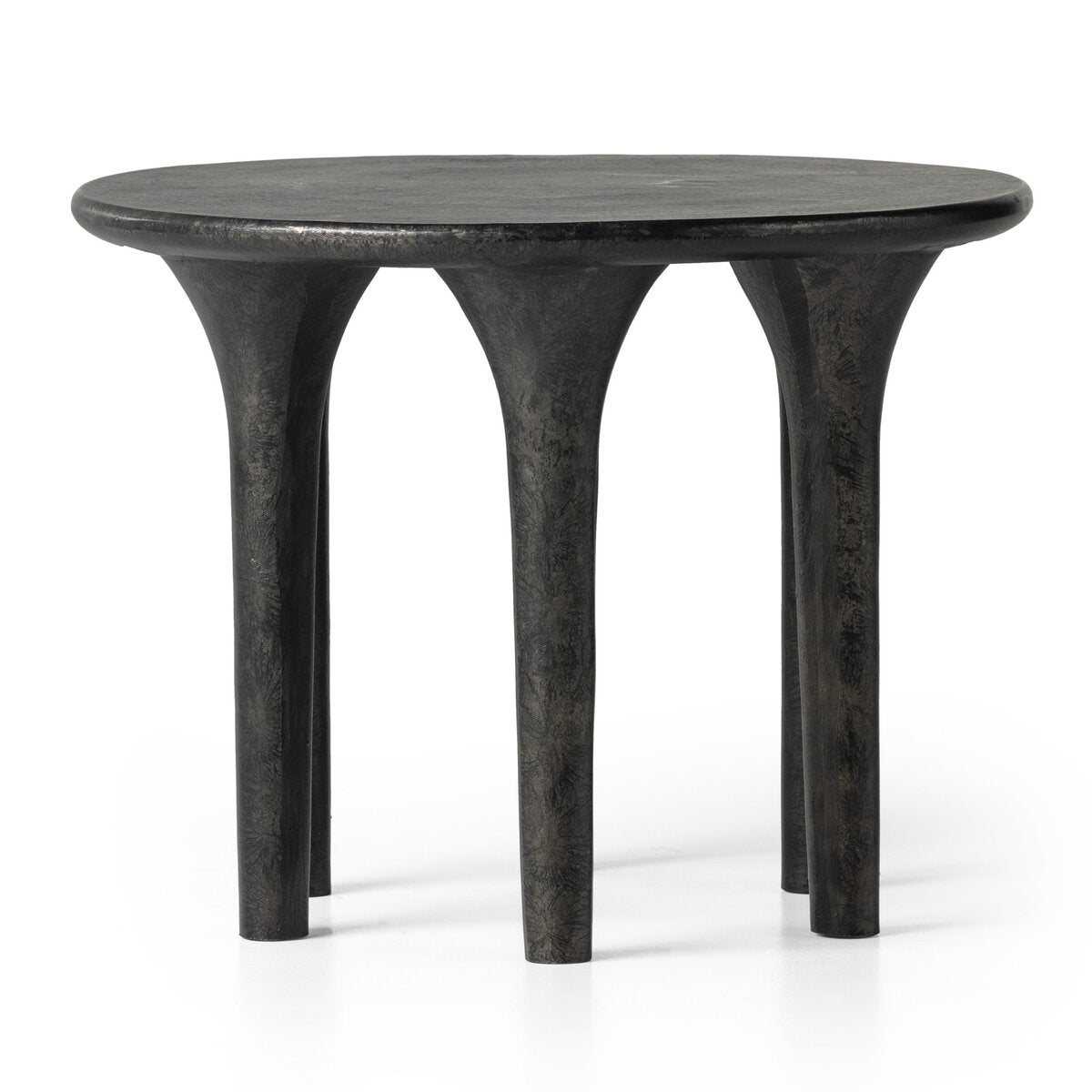 Kelden End Table Raw Black