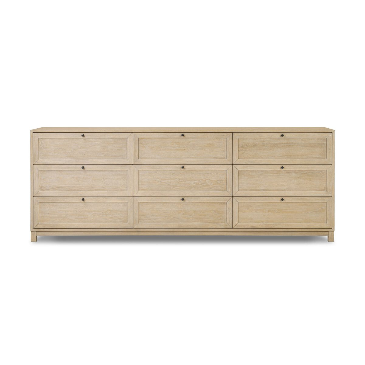 Millie 9 Drawer Dresser Light Oak