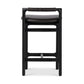 Baden Bar + Counter Stool Sonoma Black