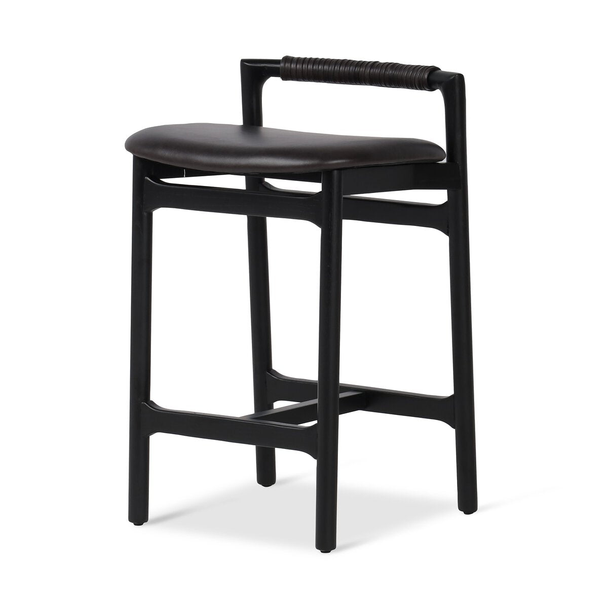 Baden Bar + Counter Stool Sonoma Black