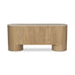 Giovani Media Console Natural Light Oak