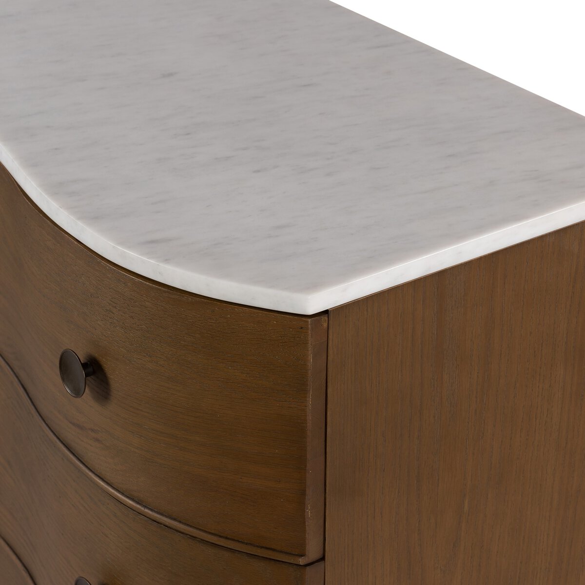 Tiago Marble Chest Toasted Oak