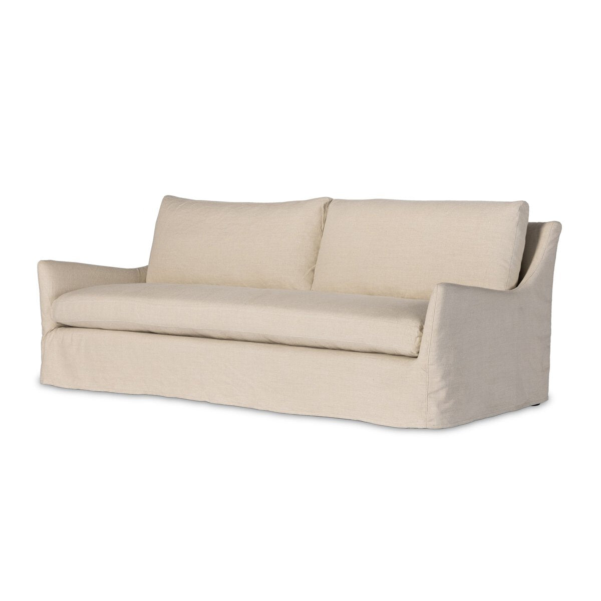 Monette Slipcover Sofa Brussels Natural