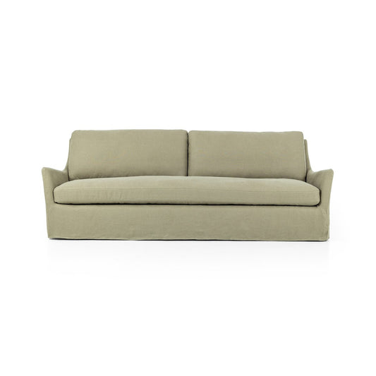 Monette Slipcover Sofa Brussels Khaki