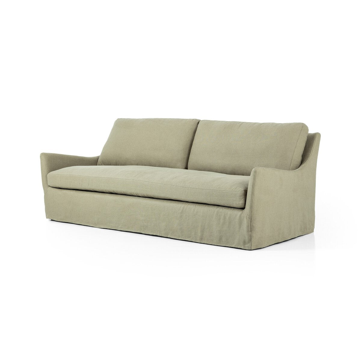 Monette Slipcover Sofa Brussels Khaki