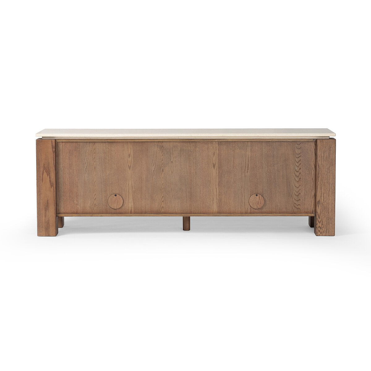 Gibbs Media Console Tan Oak