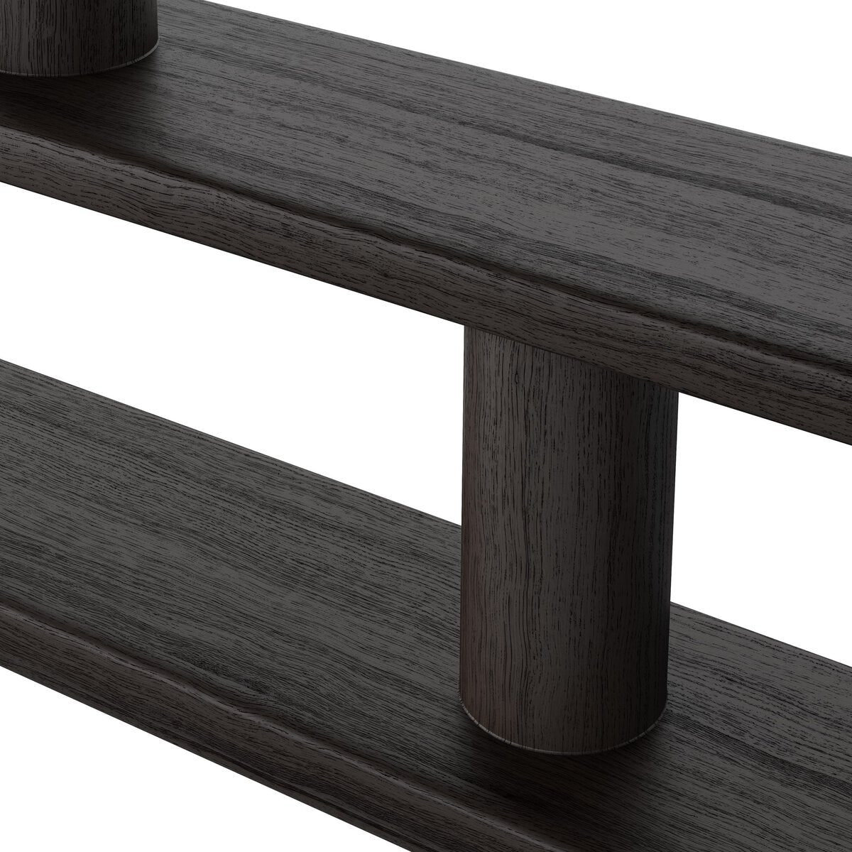 Luciana Bookcase Ebony Oak Veneer