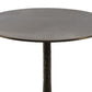 Jocelyn End Table Dark Brass