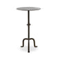 Jocelyn End Table Dark Brass