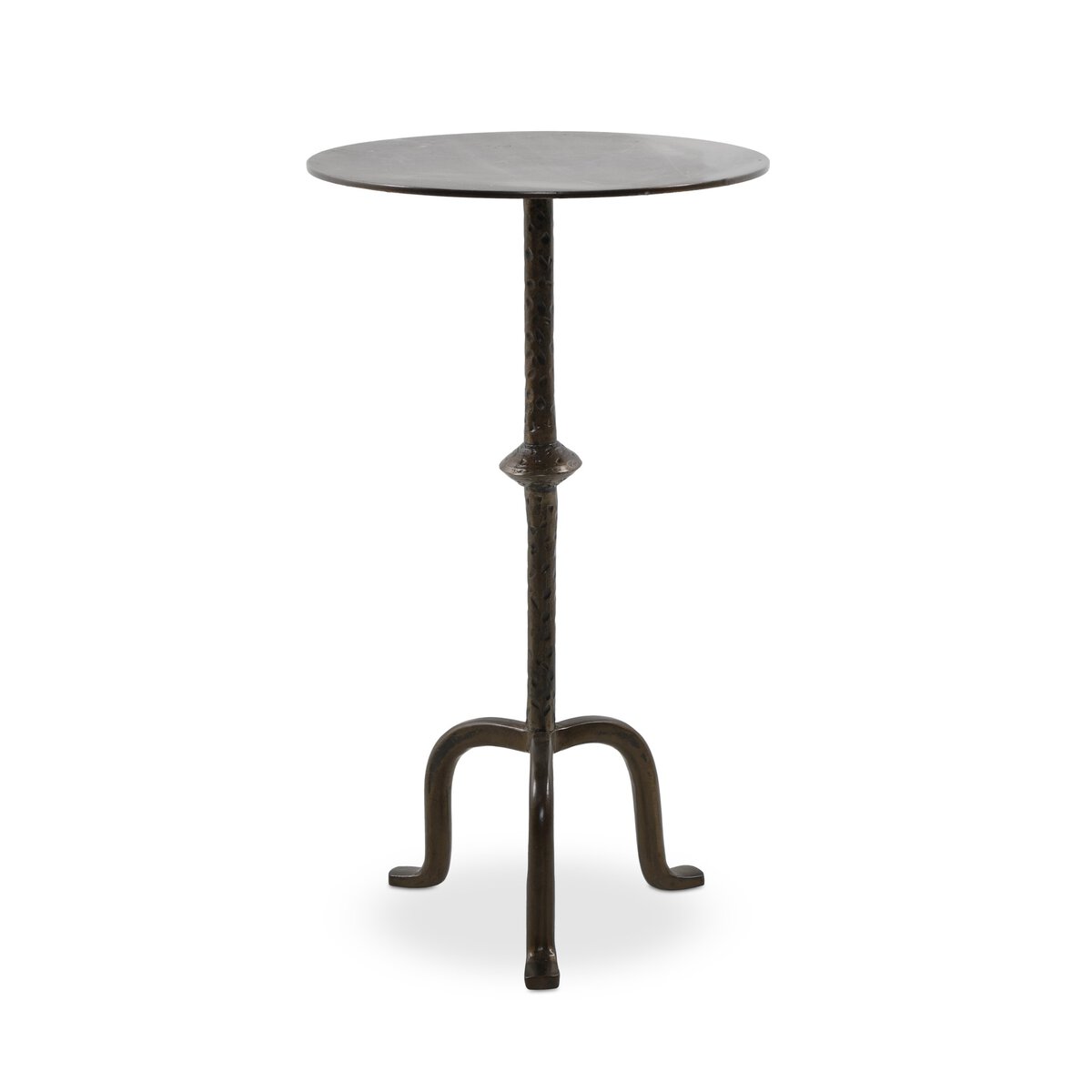 Jocelyn End Table Dark Brass