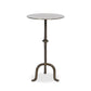 Jocelyn End Table Dark Brass