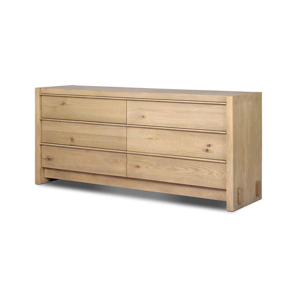 Aramis 6 Drawer Dresser Sandy Oak
