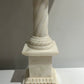 White marble lamp