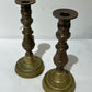 Pair of Brass Candleholders