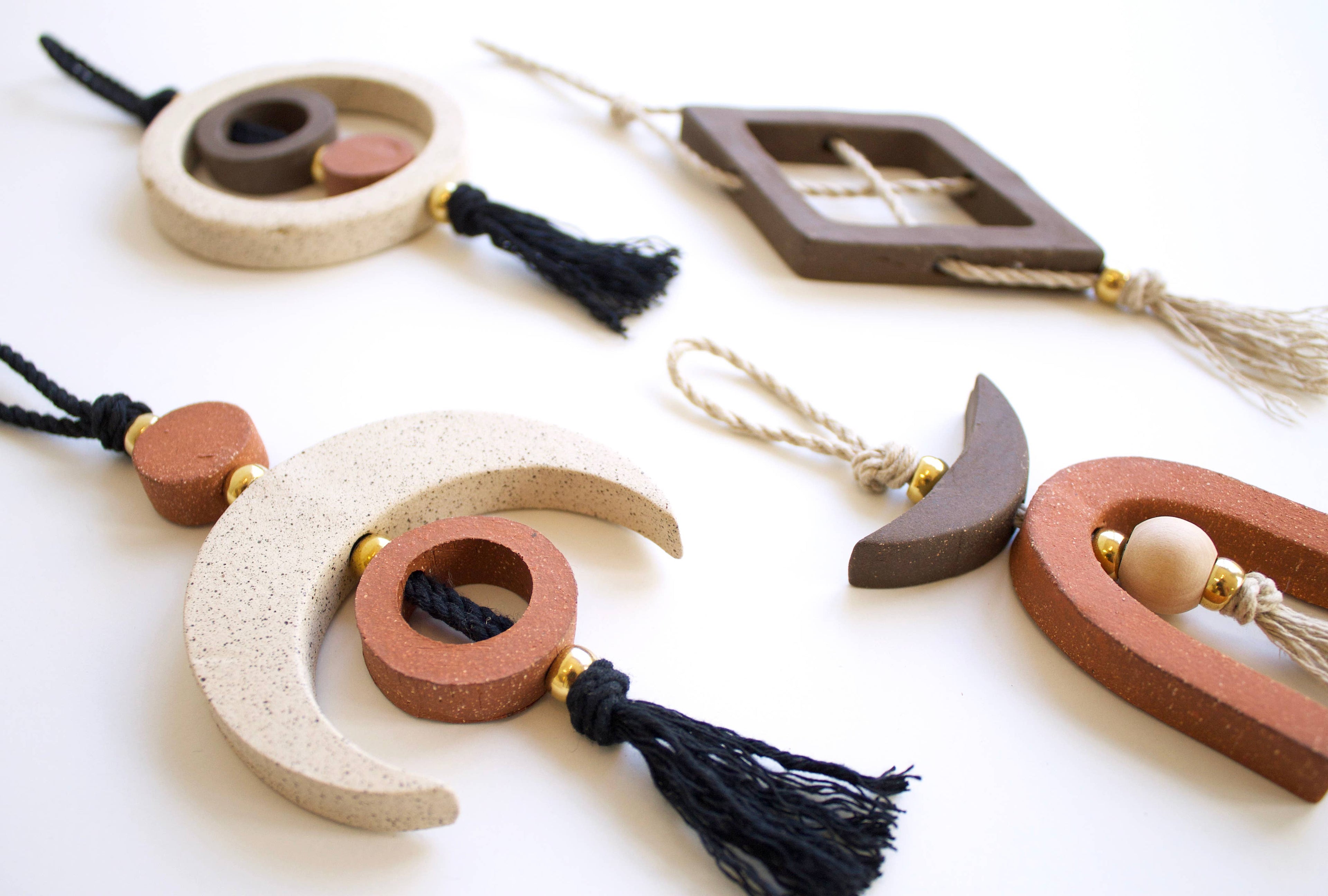 Ceramic Holiday Ornaments - Style 5
