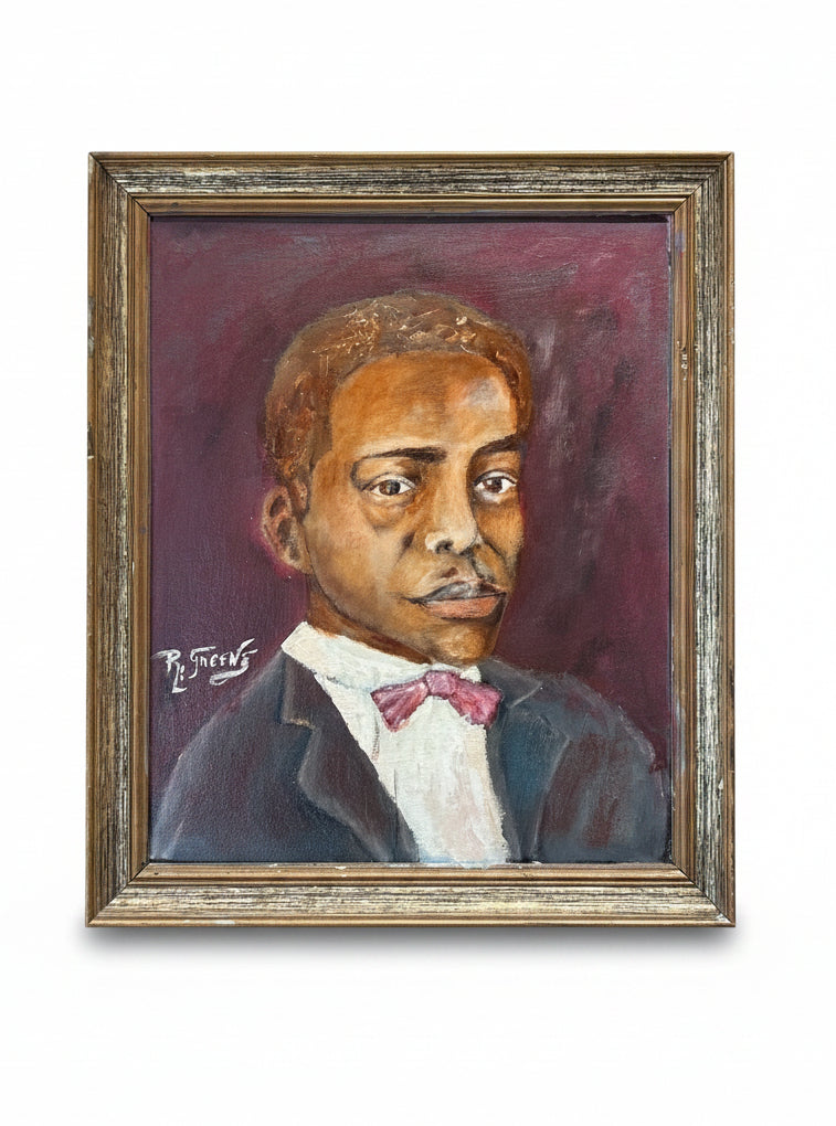 Vintage portrait of Paul Dunbar